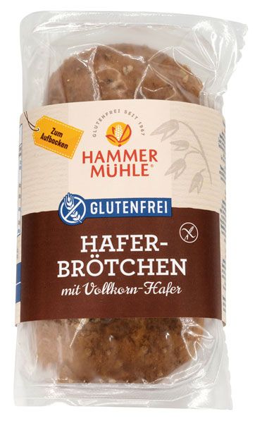Hammermühle Hafer Brötchen glutenfrei