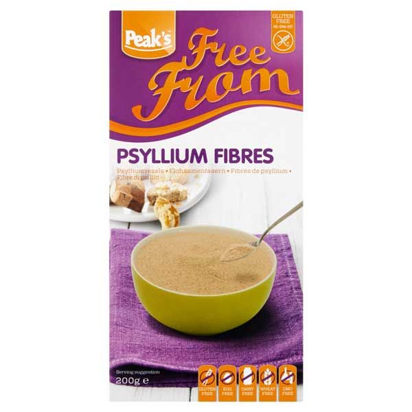 Peaks Psyllium Flohsamenschalen glutenfrei