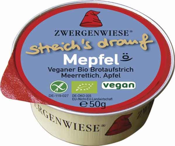 Zwergenwiese Streich's drauf Mepfel vegan glutenfrei