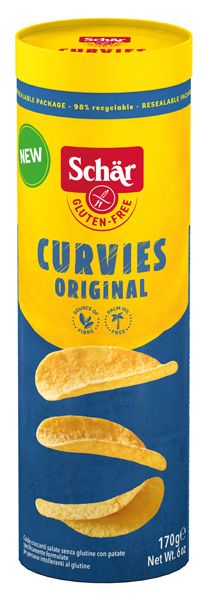 Schär Curvies Kartoffelchips Original