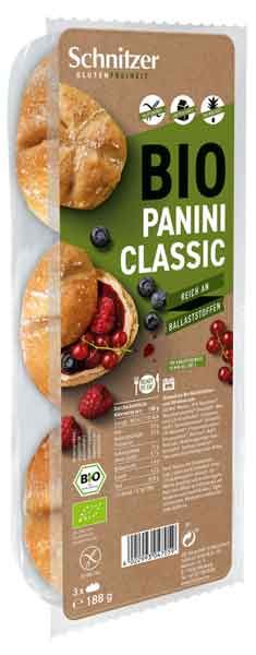Schnitzer Bio Panini Classic glutenfrei