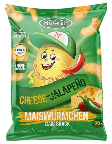 Maiswurm Maiswürmchen Cheese_Jalapeno glutenfrei