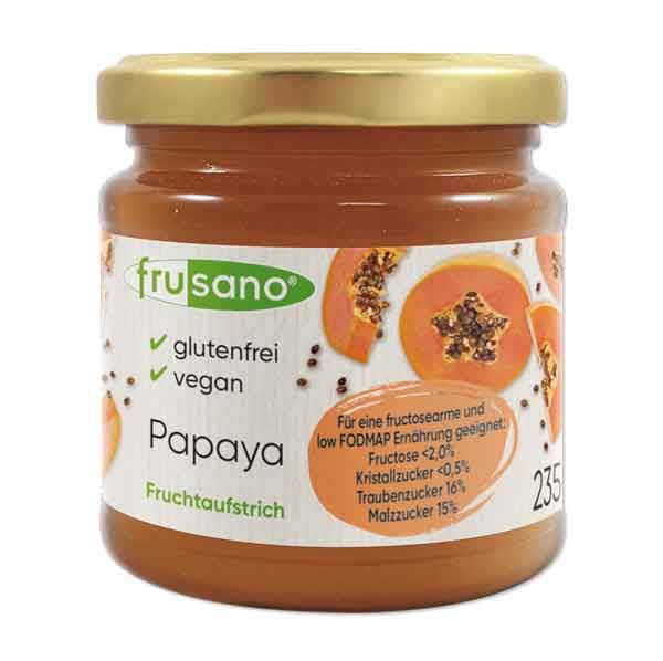 Frusano Fruchtaufstrich Papaya frustosefrei