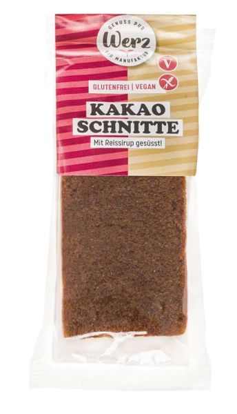 Werz Kakao Schnitte glutenfrei