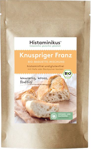 Histaminikus Knuspriger Franz Brotbackmischung histaminfrei