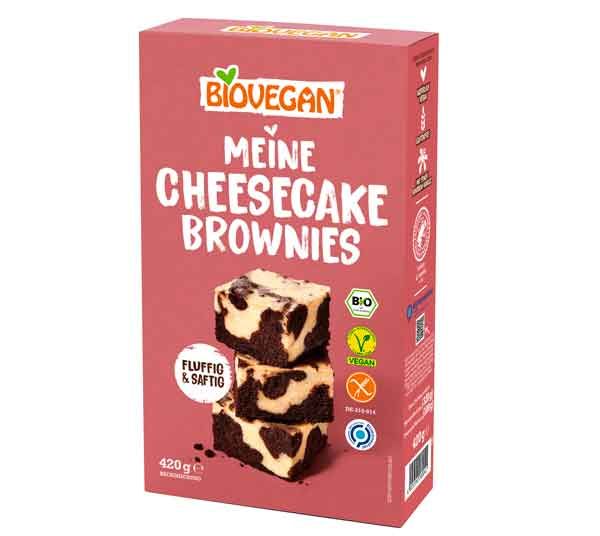 Biovegan Meine Cheesecake Brownies Backmischung bio 420g