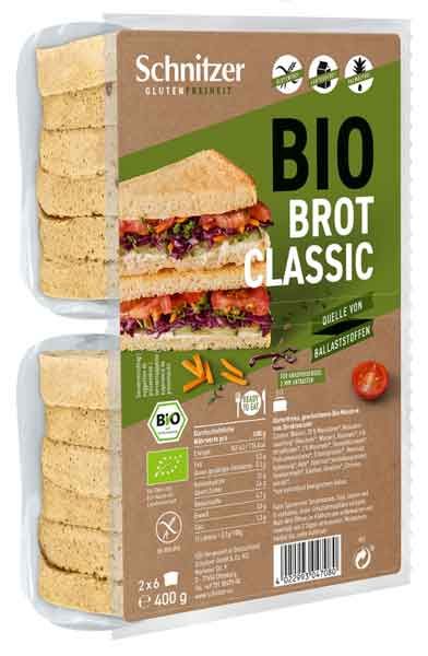 Schnitzer Brot Classic Bio glutenfrei