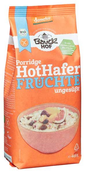 Bauckhof Hot Hafer Früchte glutenfrei