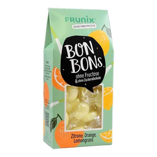 FRUNIX Zitrone, Orange, Lemongrass Bonbons fructosefrei