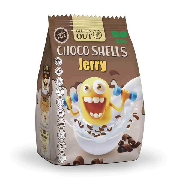 Jerry Choco Shells glutenfrei