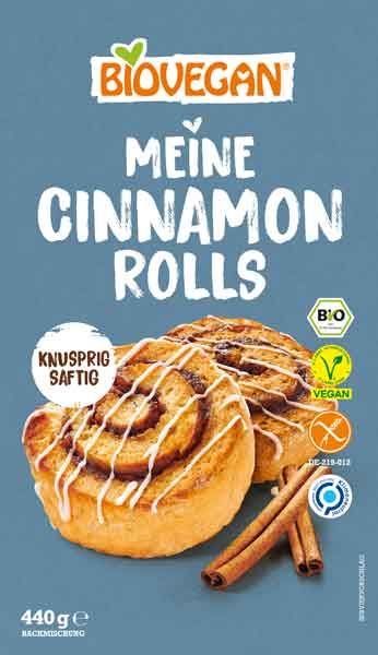 Biovegan Backmischung Meine Cinnamon Rolls glutenfrei