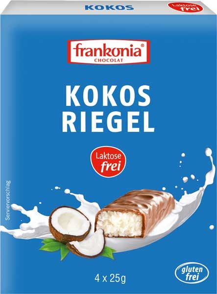 Frankonia Kokos Riegel laktosefrei