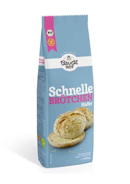 Bauckhof Schnelle Brötchen Hafer bio 500g