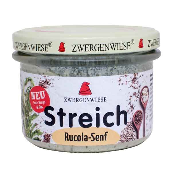 Zwergenwiese Streich Rucola-Senf bio 180g