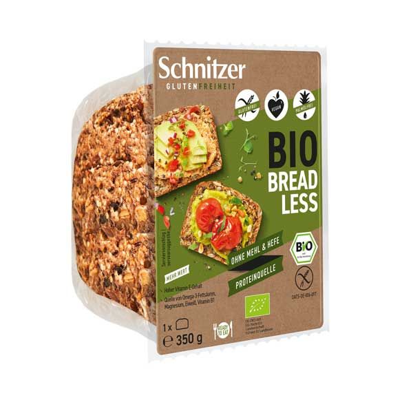 Schnitzer Bread Less glutenfreies, mehlfreies Saatenbrot