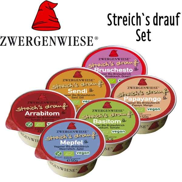 Zwergenwiese Streich`s drauf Set vegan & glutenfrei