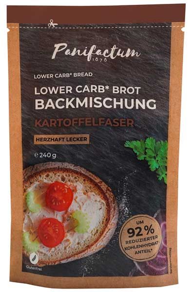 Panifactum Lower Carb* Brot Backmischung Kartoffelfaser 240g