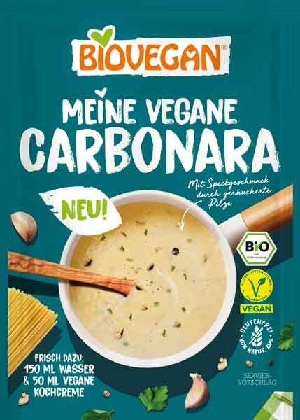 Biovegan Meine Vegane Carbonara bio 27g