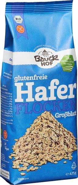 Bauckhof Haferflocken Großblatt glutenfrei