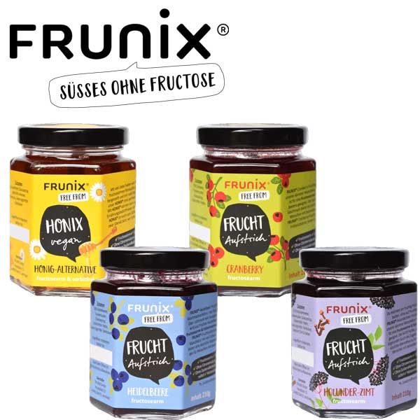 FRUNIX (Frucht-)Aufstriche fructosefrei