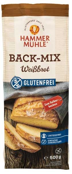 Hammermühle Back-Mix Weißbrot glutenfrei