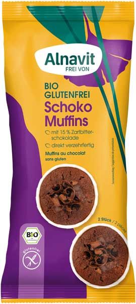 Alnavit Schoko Muffins bio 140g