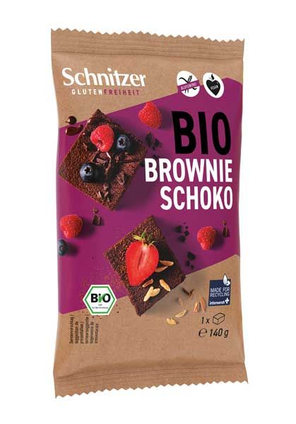 Schnitzer Brownie Schoko bio 140g