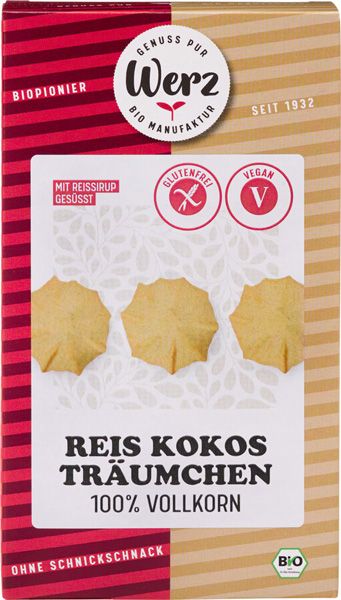 Werz Reis Kokos Träumchen glutenfrei