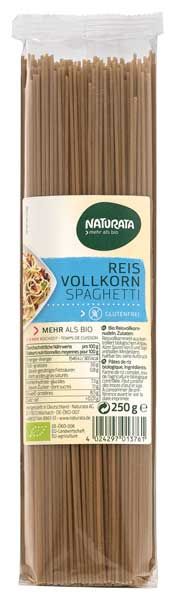 Naturata Reis Vollkorn Spaghetti