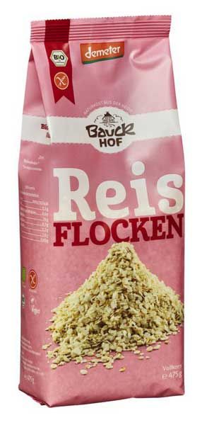 Bauckhof Reisflocken demeter glutenfrei