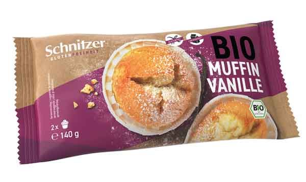 Schnitzer Muffin Vanille Bio glutenfrei