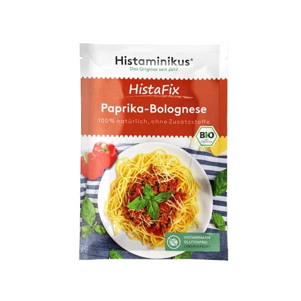 Histaminikus HistaFix Paprika-Bolognese histaminfrei