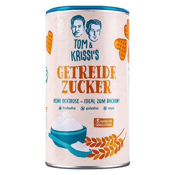 Tom & Krissi's Getreidezucker fructosefrei glutenfrei