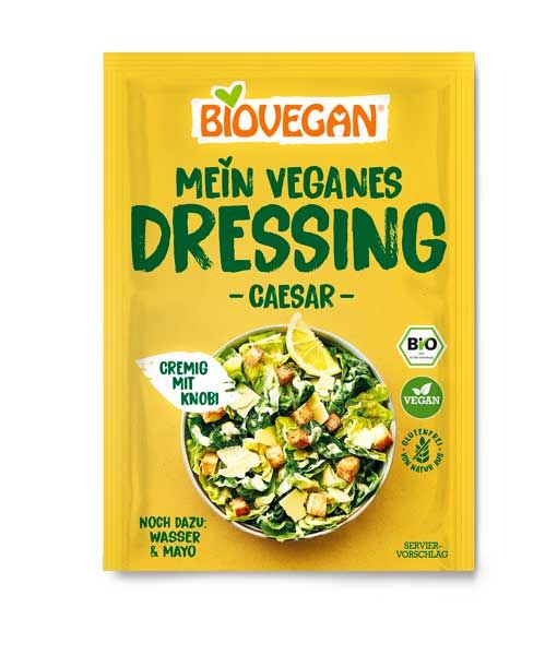 Biovegan Mein Veganes Dressing Caesar glutenfrei