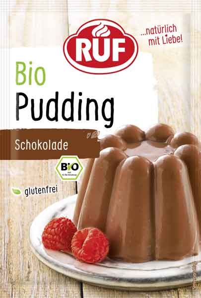 RUF Bio Pudding Schokolade 2x46g