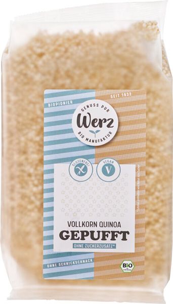 Werz Vollkorn Quinoa Pops glutenfrei