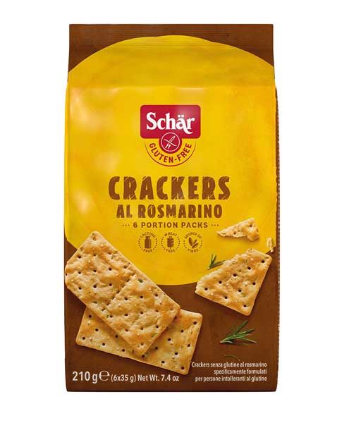 Schär Crackers al Rosmarino 210g