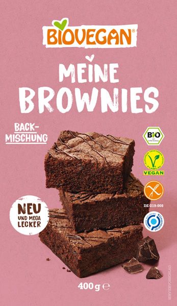 Biovegan Backmischung Meine Brownies glutenfrei