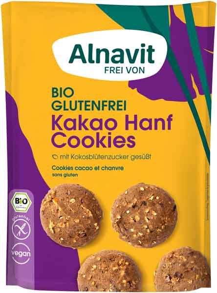 Alnavit Kakao Hanf Cookie glutenfrei