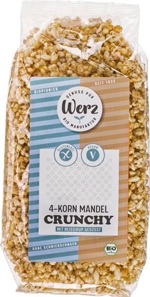 Werz 4-Korn Mandel Crunchy glutenfrei