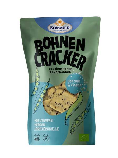 Sommer Bohnen Cracker Sea Salt & Vinegar bio 100g