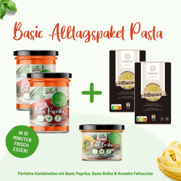 Basic Alltagspaket Pasta histaminarm