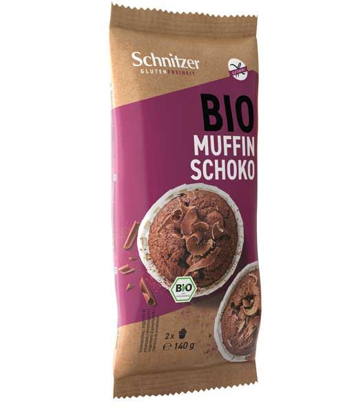 Schnitzer Muffin Schoko Bio glutenfrei