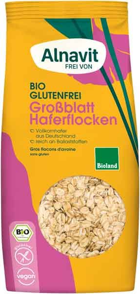 Alnavit Haferflocken Großblatt bio 450g