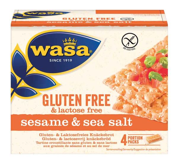 Wasa glutenfrei Sesam & Meersalz