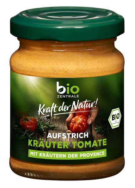 biozentrale Aufstrich Kräuter-Tomate bio 125g