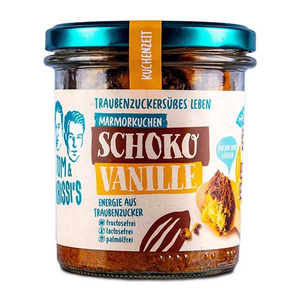 Tom & Krissis Marmorkuchen Schoko-Vanille fructosefrei