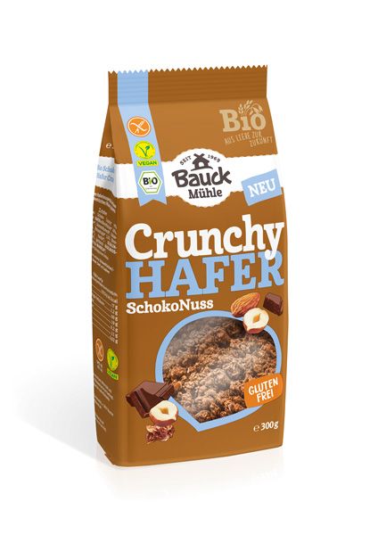 Bauck Mühle Hafer Crunchy SchokoNuss bio 300g