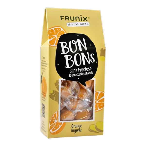 Frunix Orange-Ingwer fructosefreie Bonbons