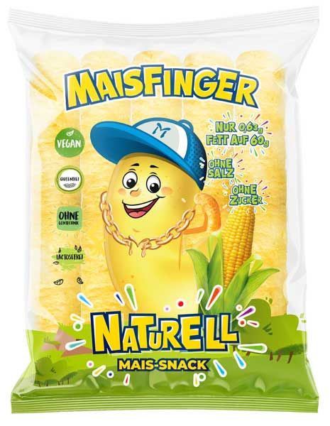 Maiswurm Maisfinger Naturell glutenfrei